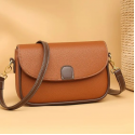 PU Leather Women Fashion Crossbody Handbags ( Brown Color)