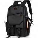  Stylish Waterproof Backpack Black .