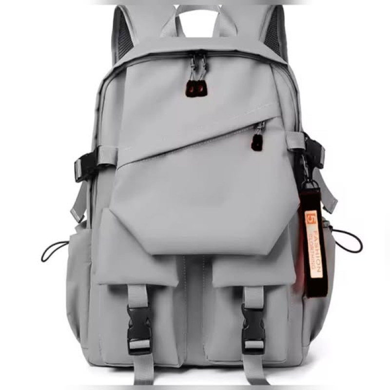  Stylish Waterproof Backpack Ash .