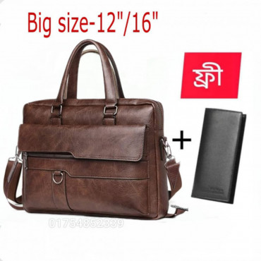  Briefcase Laptop Bag (Coffe)