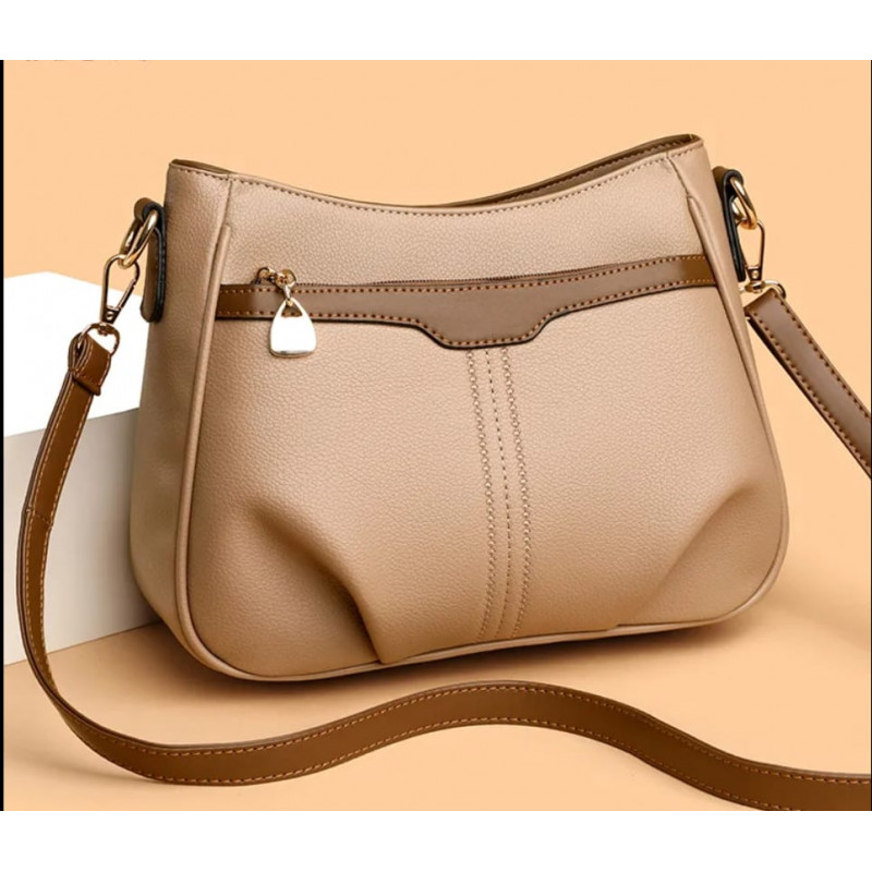 Shoulder Crossbody Bag(Cream)
