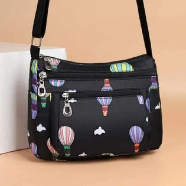 Korean Cross Bag (Black)