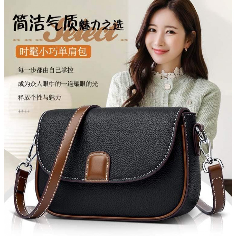 Women Fashion Crossbody Bags (Black)