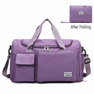 Travel  Bag (Lite Purple) 