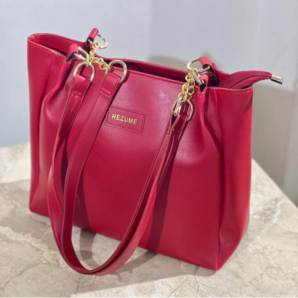 high Quality China Leather Bag (Maroon)