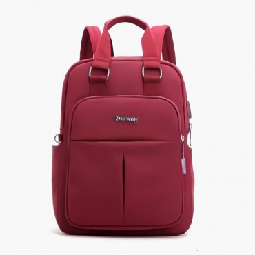 Nylon bag ( Maroon)