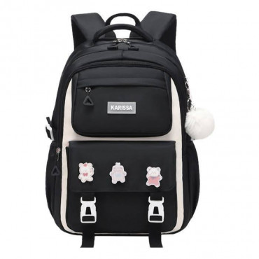 Waterproof  School Bag(Black colur)