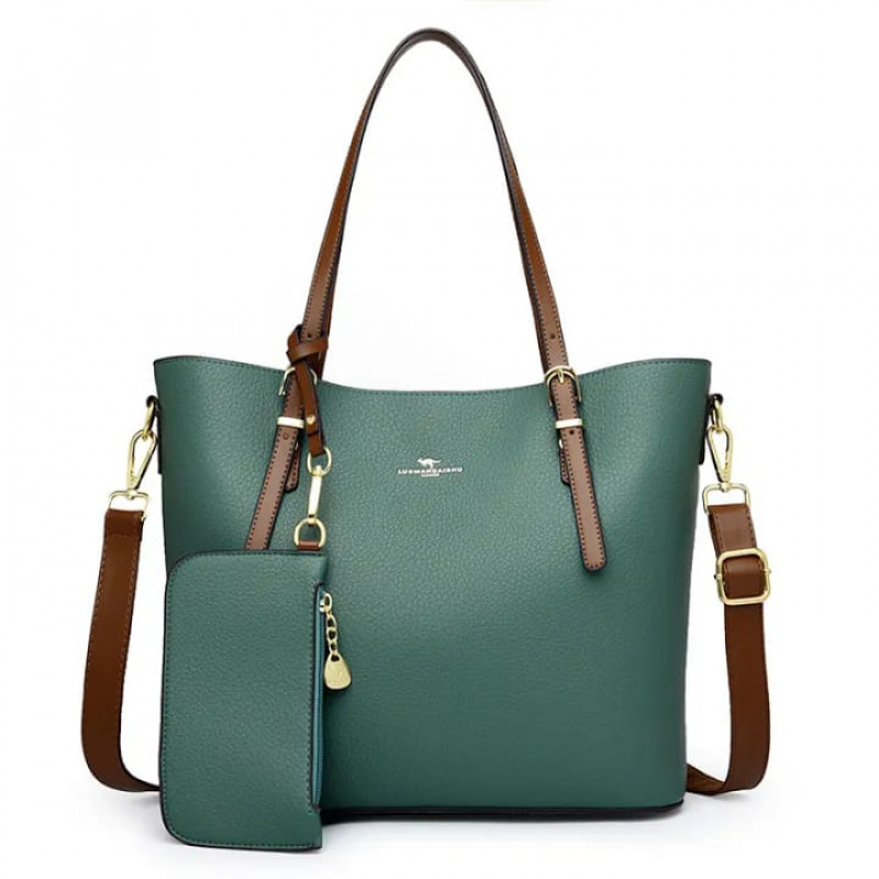 Ladies Tote Bag {Green}