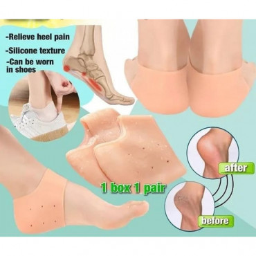 Silicon Heel Socks ( ৪ জোড়া )