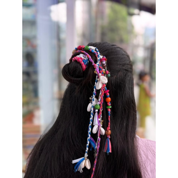 boho hair braid