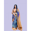 Silk batik sharee  