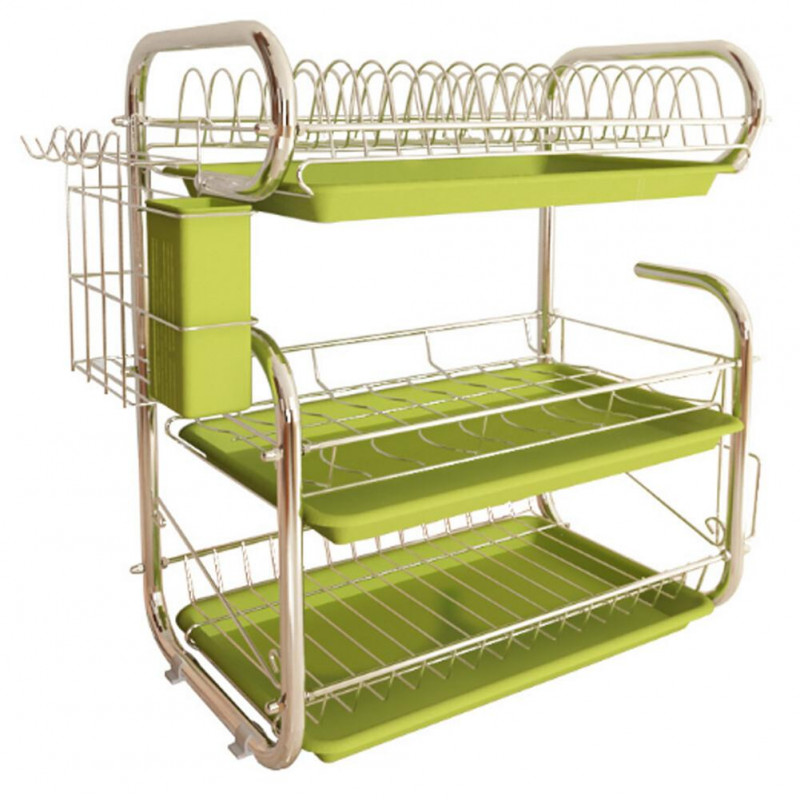 3-tier dish drying rack