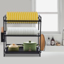 Two-tier dish rack