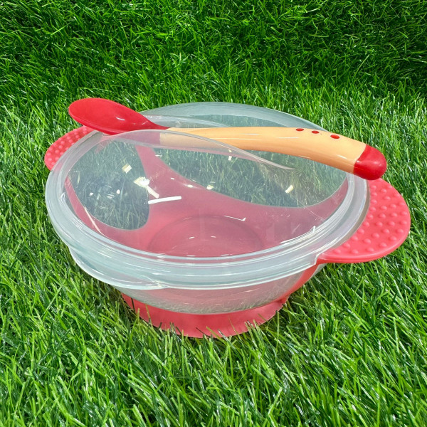 FEEDING BOWL WITH SENSITIVE SPOON