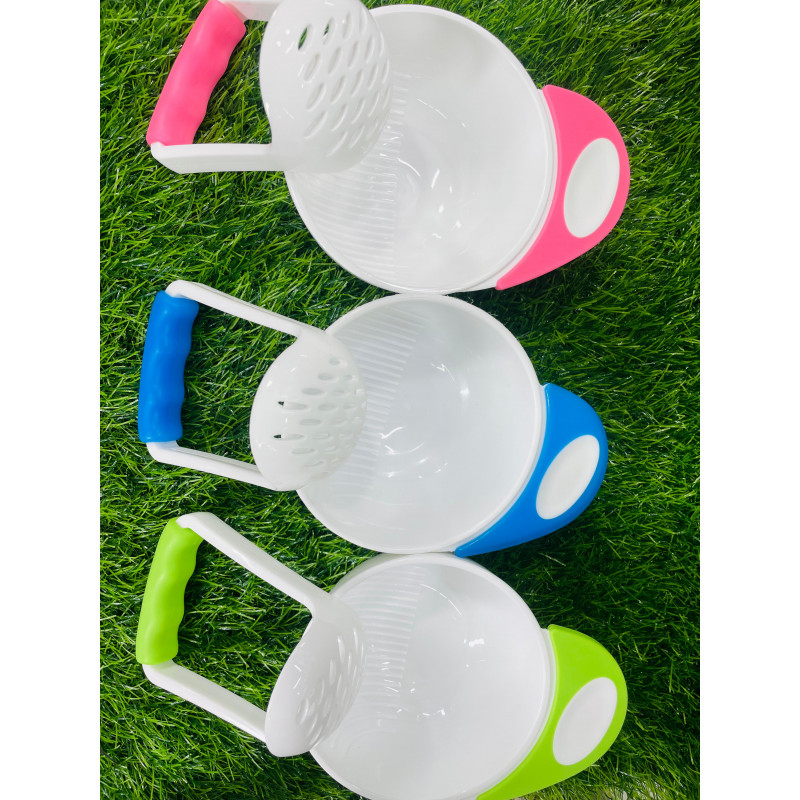 শিশুর খাবারের ম্যাশার বাটি সেট