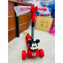 FOLDING BABY SCOOTER WITH FLASH MICKEY