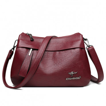 Vintage Fashion Bag ( Maroon )