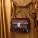 Elegant Brown Ladies Hand Bag