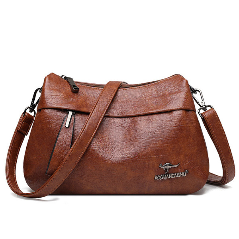 Vintage Fashion Bag ( Brown  )