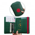 Business Passport Covers Holder Wallet Case (Green)