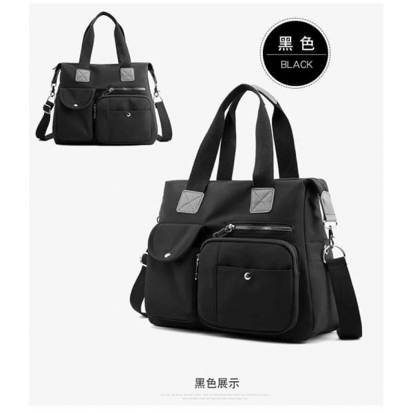 Large Capacity Women's Fashionable Bag (Black)
