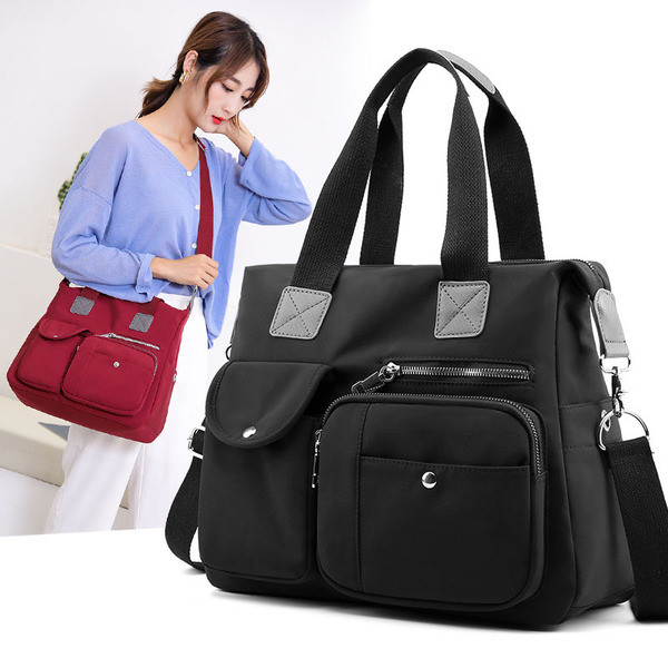 Large Capacity Women's Fashionable Bag (Black)