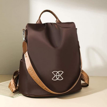 Women Large Capacity Outdoor Tote Bag ( চকলেট কালার )