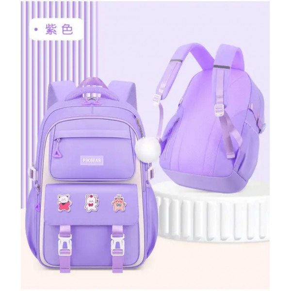 School bag class 1-8 {Purple}2