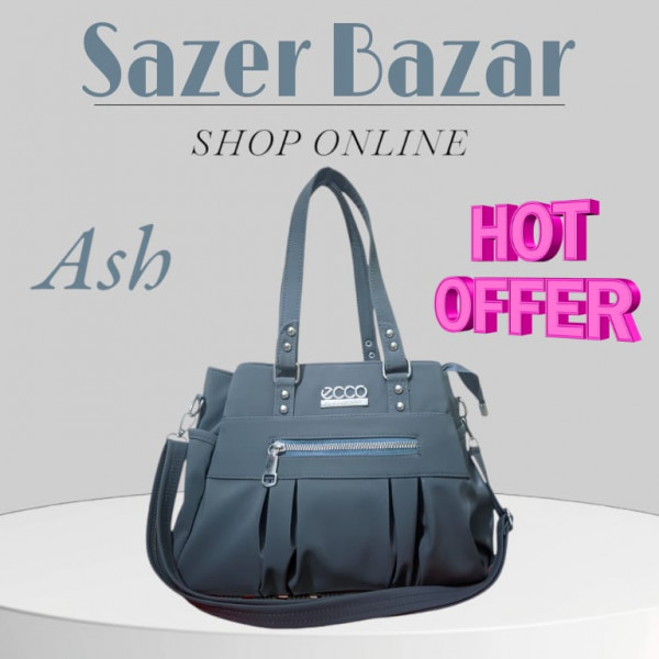 Italian Fashionable Shoulder Bag (Ash colour)