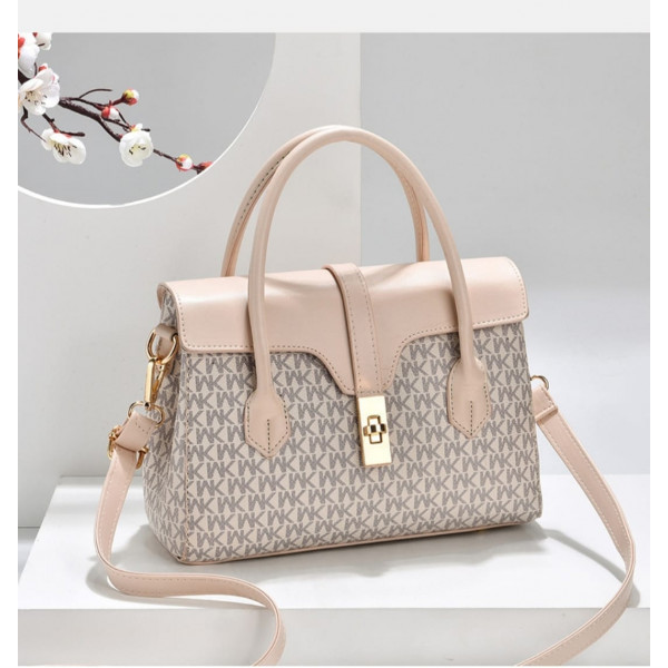  Newest High Quality MK Design American Bag Luxury Women's Handbags (cream)