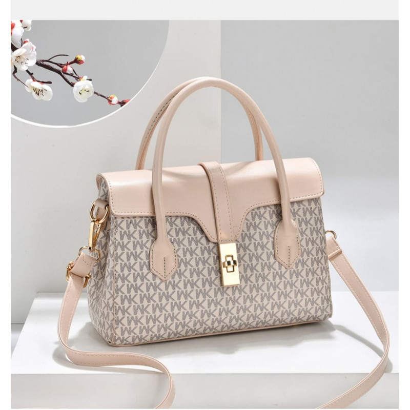  Newest High Quality MK Design American Bag Luxury Women's Handbags (cream)
