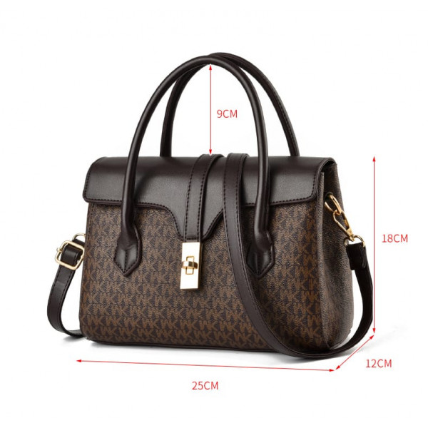  Newest High Quality MK Design American Bag Luxury Women's Handbags (coffee)
