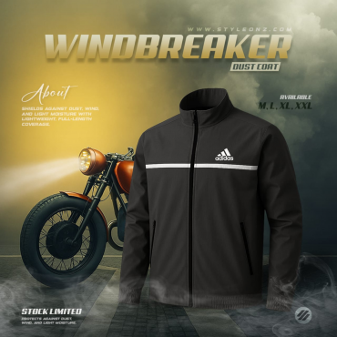 Solid Windbreaker...
