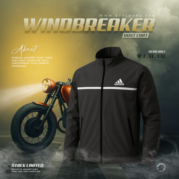 Solid Windbreaker
