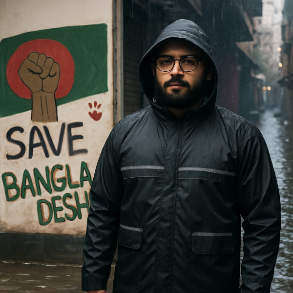 Double Part Rain Coat