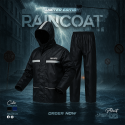 Road Master Raincoat-Black