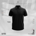 Jacquard Polo-Black