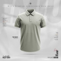 Jacquard Polo-Ash