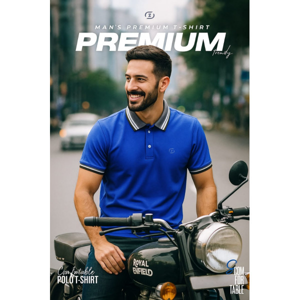 Marslice Coitton Polo-Navy