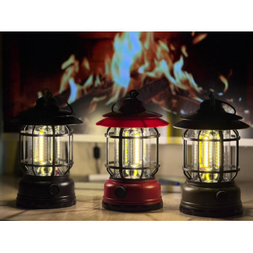 Electric Rechargeable Haricane Lamp(৩ টা কালারের যে কোনো ১ টা পাবেন)