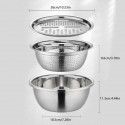 3-in-1 Multifunctional Stainless Steel Bowl Drain Set