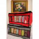 9 Grid Cloth Organiser (Red)