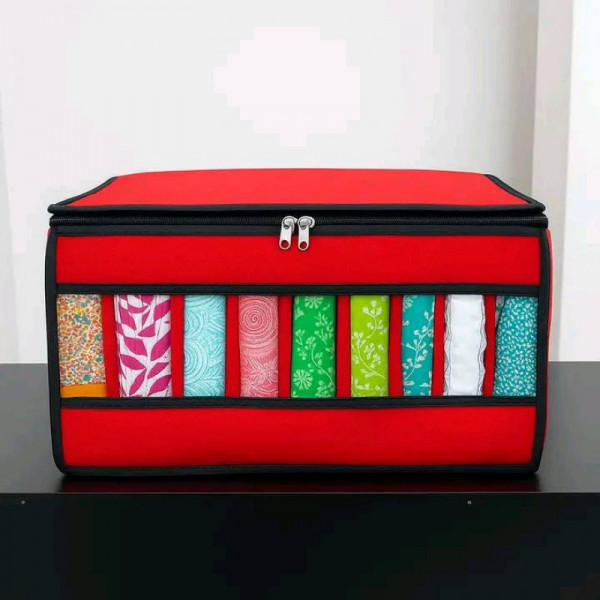 9 Grid Cloth Organiser (Red)