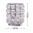 Crystal Round Makeup Brush Holder