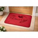 Family Floor Mat (Red)