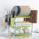 Kitchen Rack With Tray 3 Layer 