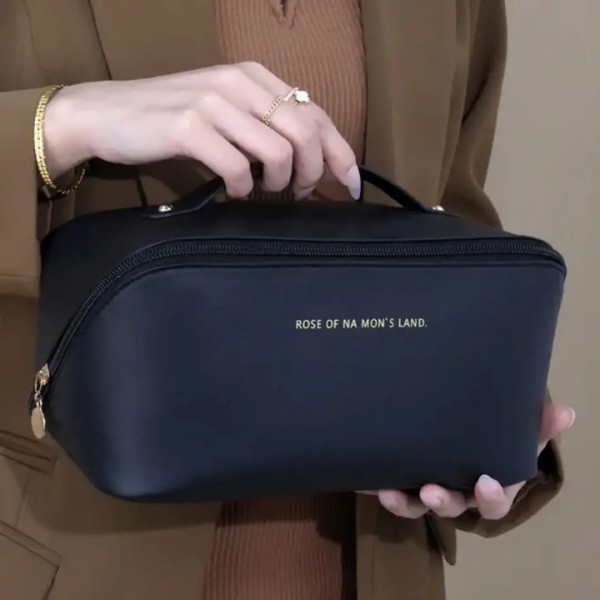 Leather Cosmetics Bag