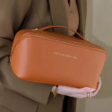 Leather Cosmetics Bag