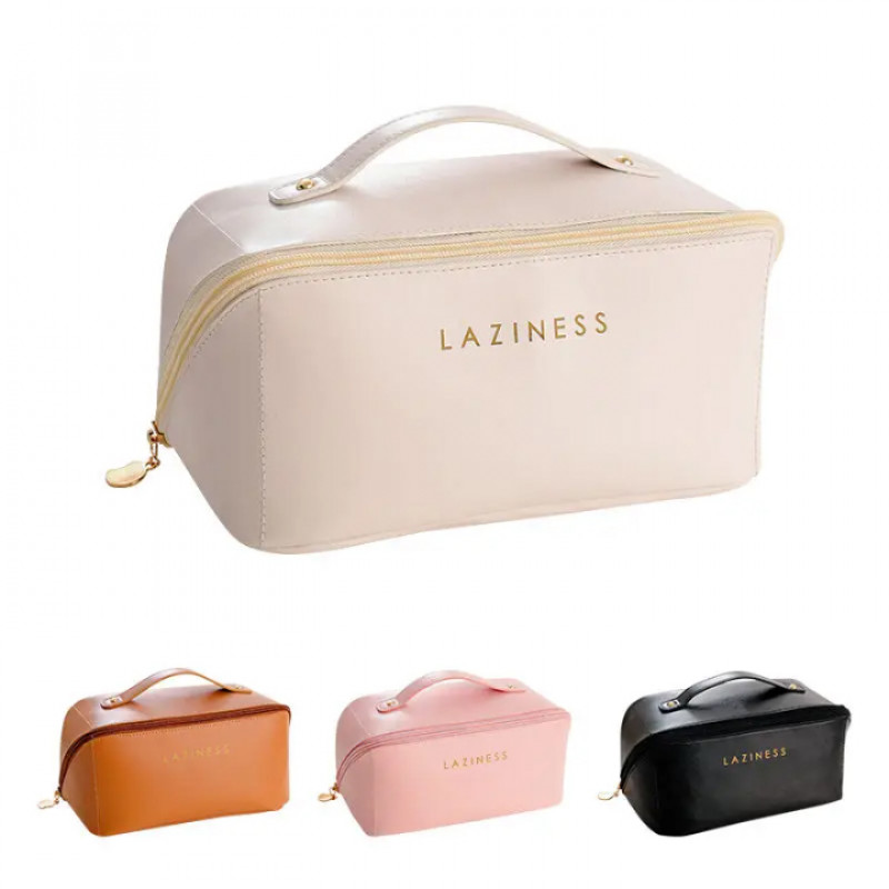 Leather Cosmetics Bag