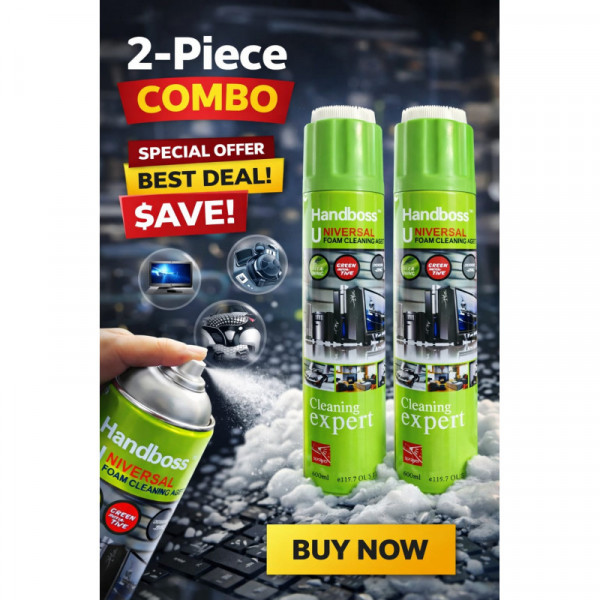 Multi-Purpose Foam Cleaner -2 pcs